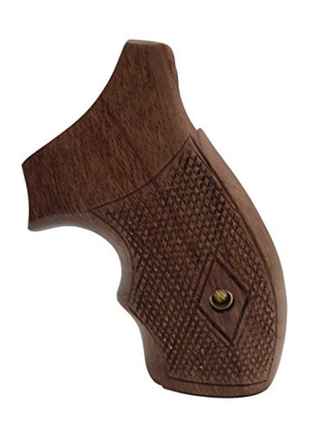 Handicraftgrips Handmade Grips Compatible with S&W K/L K L Frame Round Butt Model10 12 13 19 460 500 547 581 586 64 65 66 (Post 1995) 681 686 Hardwood Hard Wood Handcraft Krw12