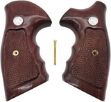 handicraftgrips Handmade Grips Compatible with Smith & Wesson S&W K/L K L Frame Round Butt Model10 12 13 19 460 500 547 581 586 64 65 66 (Post 1995) 681 686 Hardwood Hard Wood Handcraft #Krw30