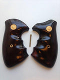 handicraftgrips New Grip for Colt Python Grips (I, E Frame) Smooth Hard Wood Medallions