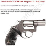 Handicraftgrips T2W10## New Taurus Model 85 856 M 85 M85 M856 .38 Special 2" 2 inch Grips Hard Wood Checkered Finger Groove Handmade Handcraft Birthday Gift Fathers Day Sport for Men Man Design