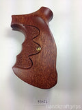 Smith & Wesson K/l Frame Square Butt Revolver Grips Hardwood Checkered Handmade #Ksw26