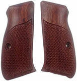 handicraftgrips New Cz75 Cz85 Grips Cz 75/85 Compact Size Hardwood Checkered Handmade #Ccw05