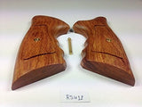 New Rossi Small Frame Square Butt Revolver Grips Checkered Hardwood Handmade #Rsw12