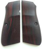 New Browning High Power Hp Grips Checkered Hardwood Handmade