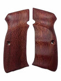 New Cz 75 85 Cz75 Cz85 Grips Cz 75/85 Full Size Hardwood Checkered Handmade #Cfw05