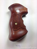 Smith & Wesson K/l Frame Square Butt Revolver Grips Hardwood Checkered Handmade #Ksw26