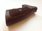 Rossi Small Frame Square Butt Revolver Grips Checkered Hardwood Handmade