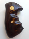 handicraftgrips New Grip for Colt Python Grips (I, E Frame) Smooth Hard Wood Medallions