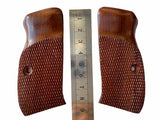 handicraftgrips New Cz75 Cz85 Grips Cz 75/85 Compact Size Hardwood Checkered Handmade #Ccw01