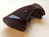 Rossi Small Frame Square Butt Revolver Grips Checkered Hardwood Handmade