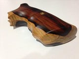 New Smith & Wesson S&w J Frame Round Butt Open Back Bodyguard Grips Smooth Hardwood Handmade