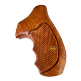 handicraftgrips Rossi Small Frame Round Butt Revolver Grips Checkered Hardwood Handmade