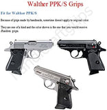 handicraftgrips PSW02## New Walther S&W PPK/S Walther PPK/s Pistol Grips Hard Wood Checkered Finger Groove Handmade Handcraft Sport for Men Man Birthday Gift Newyear Fathers Day Design