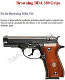 handicraftgrips New Browning BDA 380 Hardwood Checkered Handmade #Bdw02