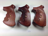 Smith & Wesson K/l Frame Square Butt Revolver Grips Hardwood Checkered Handmade #Ksw26