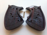 handicraftgrips New Grip for Colt Python Grips (I, E Frame) Smooth Hard Wood Medallions