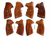 handicraftgrips RSW05## New Rossi Small Frame Square Butt Revolver Grips 67, 68, 69, 71, 351, 511, 515, 518, 720, 971,972 Finger Groove Checkered Hardwood Hard Wood Handmade Birthday Gift Sport