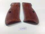 handicraftgrips New Cz75 Cz85 Grips Cz 75/85 Compact Size Hardwood Checkered Handmade #Ccw05