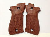 handicraftgrips New Beretta 81 and 84 F/fs .380 Hardwood Checkered Handmade