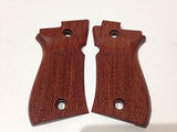 handicraftgrips New Beretta 81 and 84 F/fs .380 Hardwood Checkered Handmade