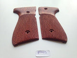 New Beretta 92fs 92f 96 Full Size Grips Hardwood Smooth Handmade #Bfw07