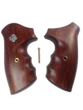 New Smith & Wesson S&w J Frame Square Butt Grips Smooth Hardwood Handmade #JSW01