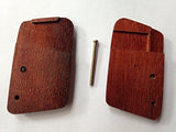 Rosewood Browning Baby Handmade Handgun Grips