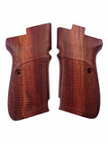 handicraftgrips New Cz 83 82 Cz83 Grips Checkered Hardwood Handmade #C8w02