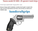 New Taurus model 82 M82 .38 special SPL. 4 inch Hardwood Wood Checkered Grips grips Handmade #Tow03