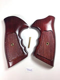 New Taurus model 82 M82 .38 special SPL. 4 inch Hardwood Wood Checkered Grips grips Handmade #Tow03