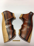 New Smith & Wesson S&w J Frame Round Butt Open Back Bodyguard Grips Smooth Hardwood Handmade