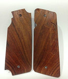 handicraftgrips New Star Model B Star 9 Pistol Grip Grips Checkered Hardwood Handmade