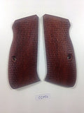 handicraftgrips New Cz75 Cz85 Grips Cz 75/85 Compact Size Hardwood All Checkered Handmade #Ccw06