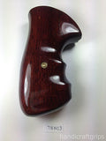 New Taurus Medium/Large Frame Revolver Grips .357 6 Shot Smooth Hardwood Handmade #TNW03