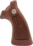 handicraftgrips Nsw25## New Smith & Wesson S&W N Frame Square Butt Grips Silver Medallions Checkered Hardwood Wood Handmade Beautiful Handcraft Sport for Men Birthday New Year