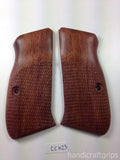 handicraftgrips New Cz75 Cz85 Grips Cz 75/85 Compact Size Hardwood Checkered Handmade #Ccw23