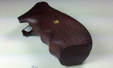 handicraftgrips New Ruger Sp101 Revolver Grips Checkered Hardwood Handmade #SPW10