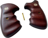 Smith & Wesson K/l S&W K L Frame Square Butt Grips Hardwood Checkered Finger Groove Silver Medallions Handmade #KSW34