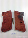 New Walther S&W PPK/S walther ppk/s Pistol Grips hardwood checkered Lazer Handmade #PSW06