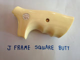 Resin Polyester Handmade J Frame Square Butt Grips S&w Tauras Spring Field Kimber