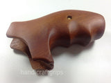 Smith & Wesson K/l Frame Round Butt Revolver Grips Hardwood Wood Finger Groove Smooth Open Back Handmade #Krw41