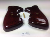 New Taurus Medium/Large Frame Revolver Grips .357 6 Shot Smooth Hardwood Handmade #TNW03