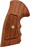 New Rossi Small Frame Square Butt Revolver Grips Checkered Hardwood Handmade #Rsw12