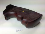 New Taurus Medium/Large Frame Revolver Grips .357 6 Shot Checkered Hardwood Handmade #TNW02