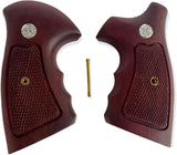 handicraftgrips New Smith & Wesson N Frame Square Butt Grips Checkered Hardwood Finger Groove #Nsw19