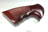 New Taurus model 82 M82 .38 special SPL. 4 inch Hardwood Wood Checkered Grips grips Handmade #Tow03