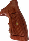 New Rossi Small Frame Square Butt Revolver Grips Checkered Hardwood Handmade #Rsw04