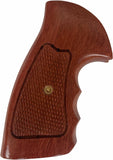 New Rossi Small Frame Square Butt Revolver Grips Checkered Hardwood Handmade #Rsw04