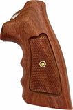 New Rossi Small Frame Square Butt Revolver Grips Checkered Hardwood Handmade #Rsw19