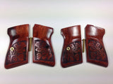 New Walther S&W PPK/S walther ppk/s Pistol Grips hardwood checkered Lazer Handmade #PSW06